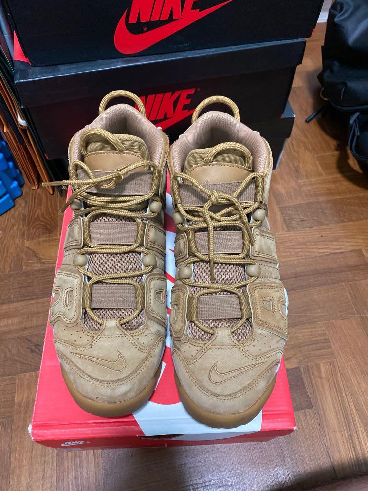 nike uptempo 96 wheat