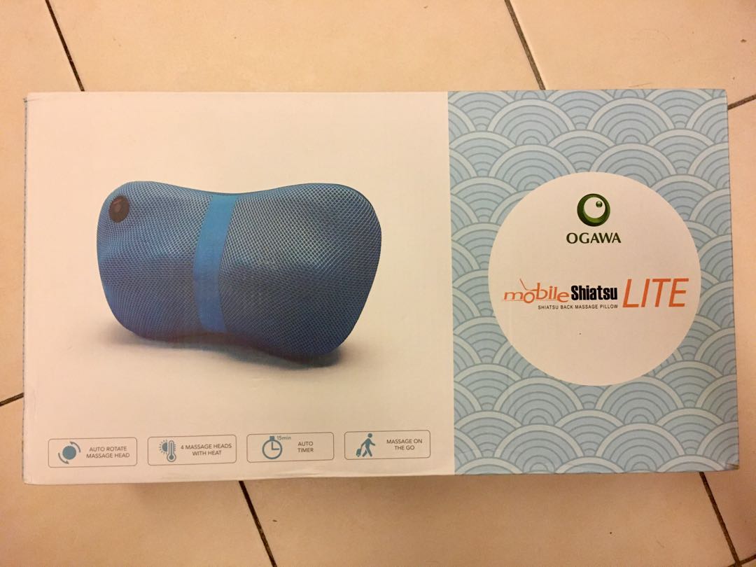 Ogawa Mobile Shiatsu Lite Back Massager Health Nutrition