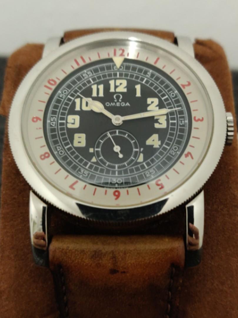 Authentic Omega Museum Collection Pilot 1938, Mobile Phones \u0026 Gadgets,  Wearables \u0026 Smart Watches on Carousell