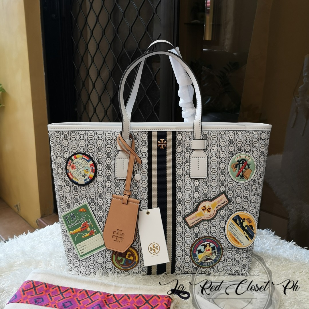 ON HAND: Tory Burch Gemini Link Patches Small Tote Bag, Women's Fashion,  Bags & Wallets, Purses & Pouches on Carousell
