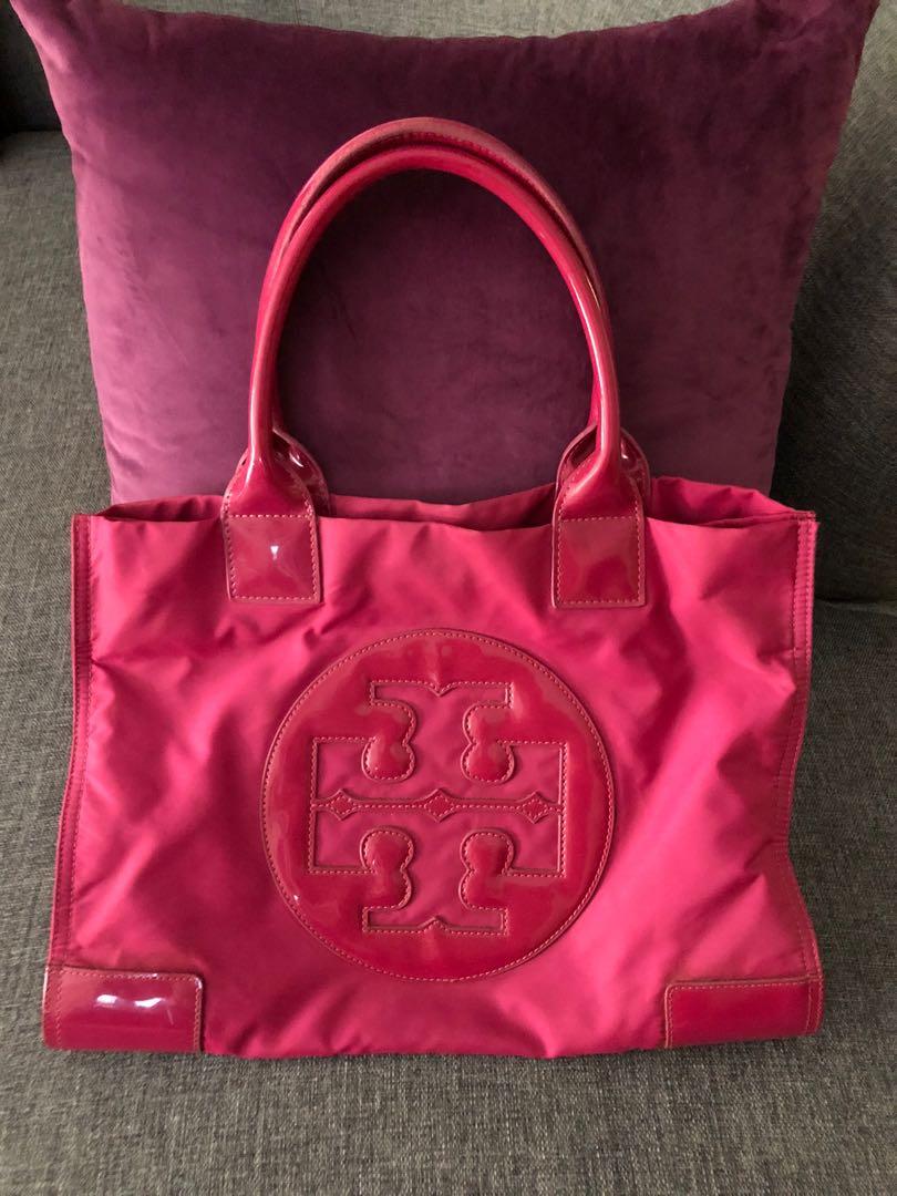 Original Tory Burch hot pink bag