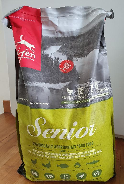 ORIJEN SENIOR Dry Dog Food 11.4KG Unopened Pet Supplies Pet