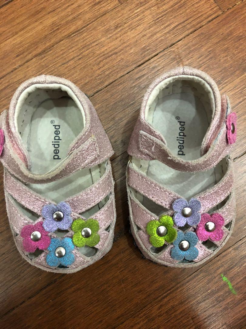 Pediped leather girl shoes, Babies 