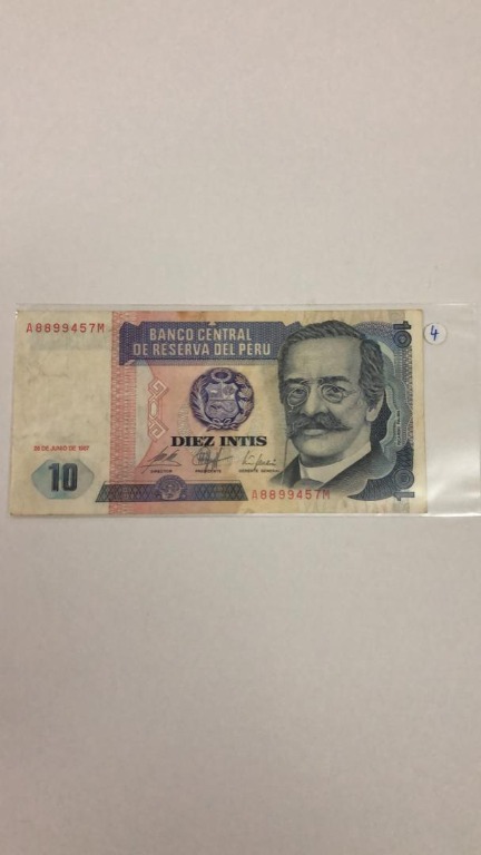 Peru 10 A450 Antiques Currency On Carousell