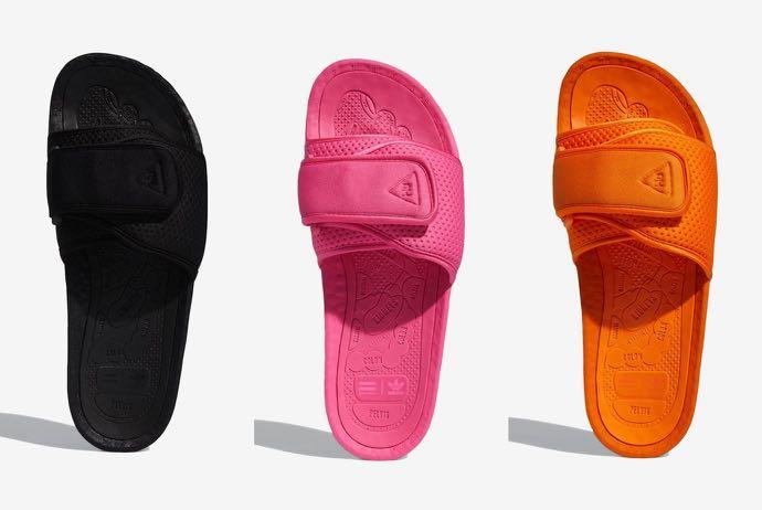 Pharrell Adidas Hu Boost slide, Men's Fashion, Footwear, Flipflops and  Slides on Carousell