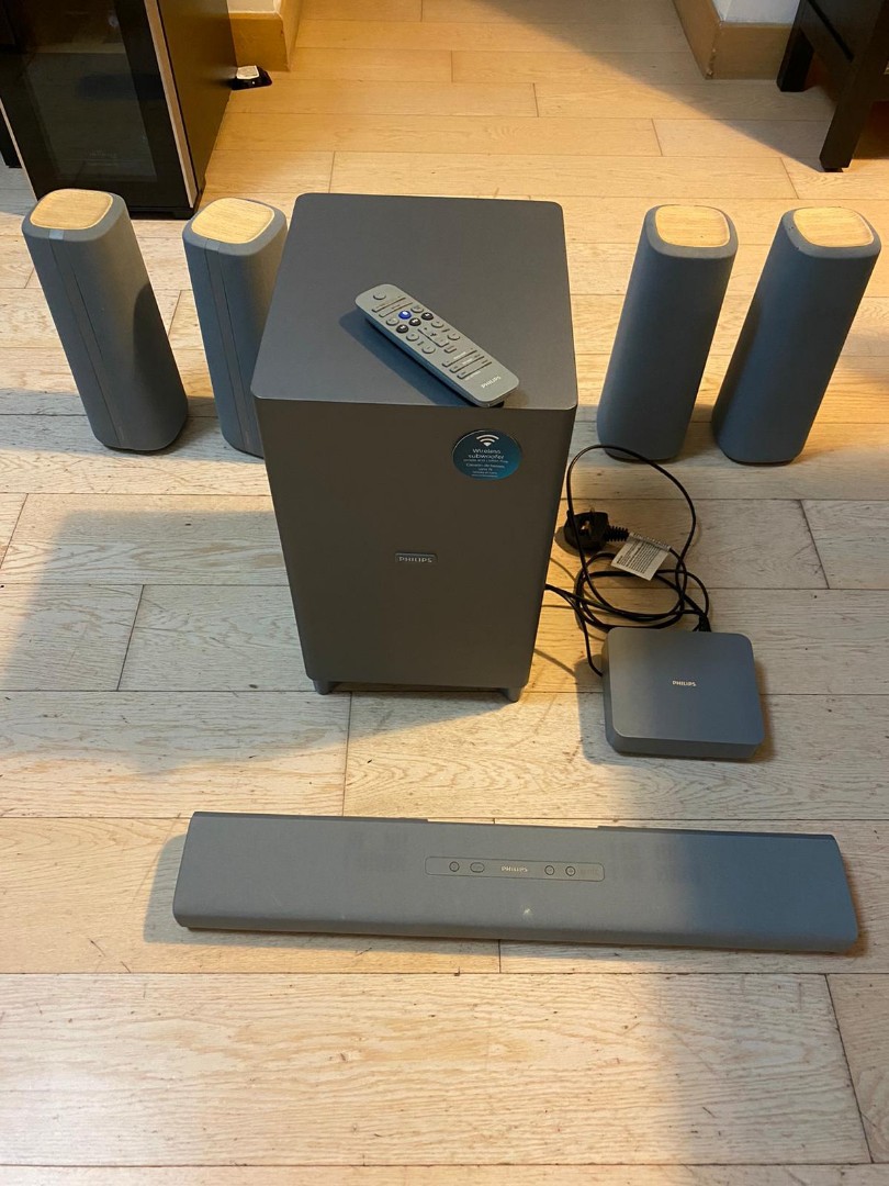 Philips zenit 5.1 2025 wireless home theatre