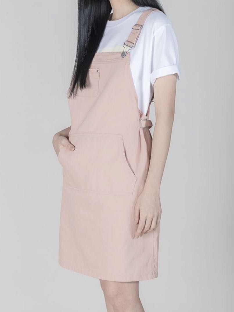 Pink dress overalls Clearance