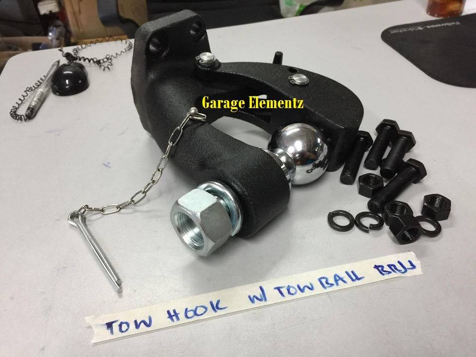 Pintle Tow Hook with Lock and Pin, Car Parts & Accessories, Body Parts and Accessories on Carousell