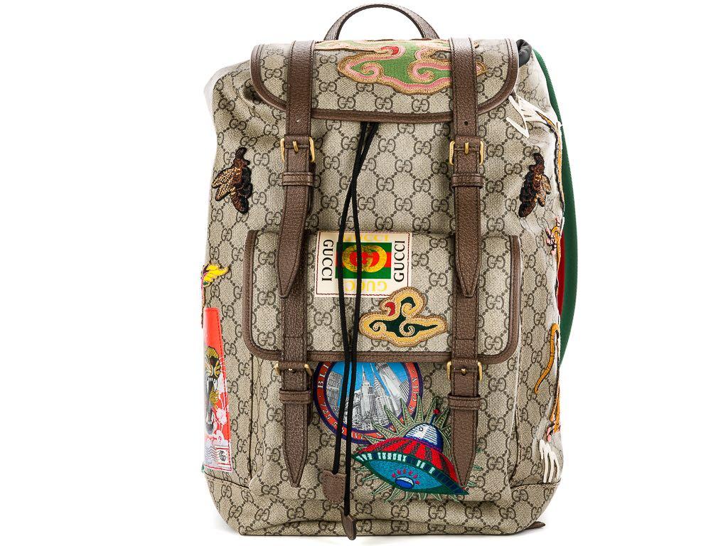 gucci soft backpack