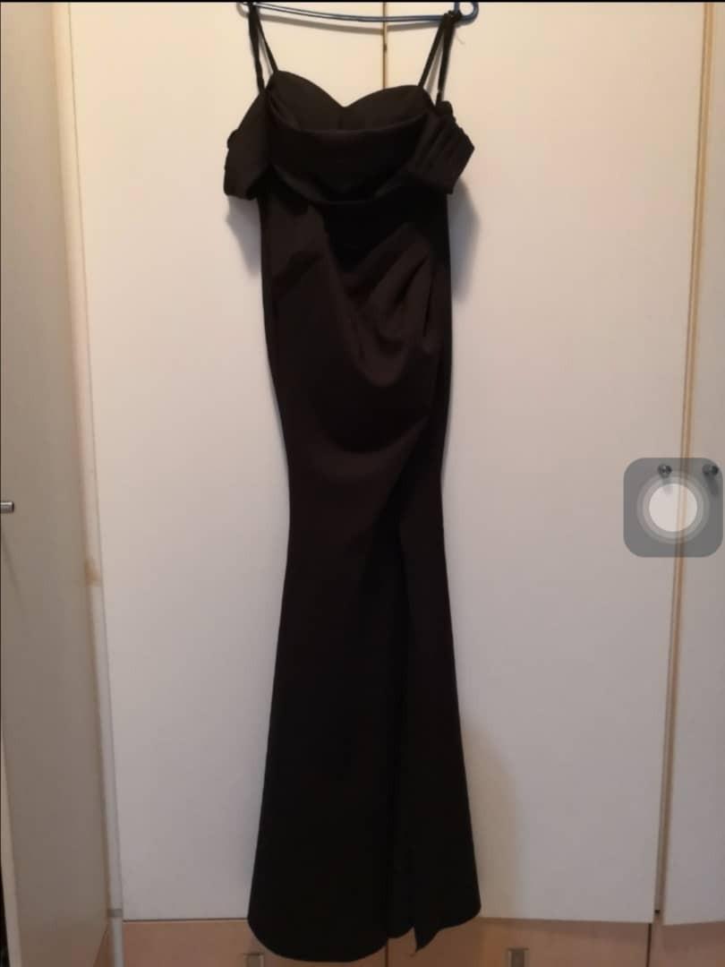 Rent Sell Long Dinner Black Dress Evening Gown Annual Dinner Party Dress Women S Fashion Clothes Dresses On Carousell