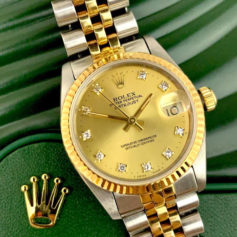 ROLEX 68273 BOY SIZE WATCH Luxury Watches on Carousell