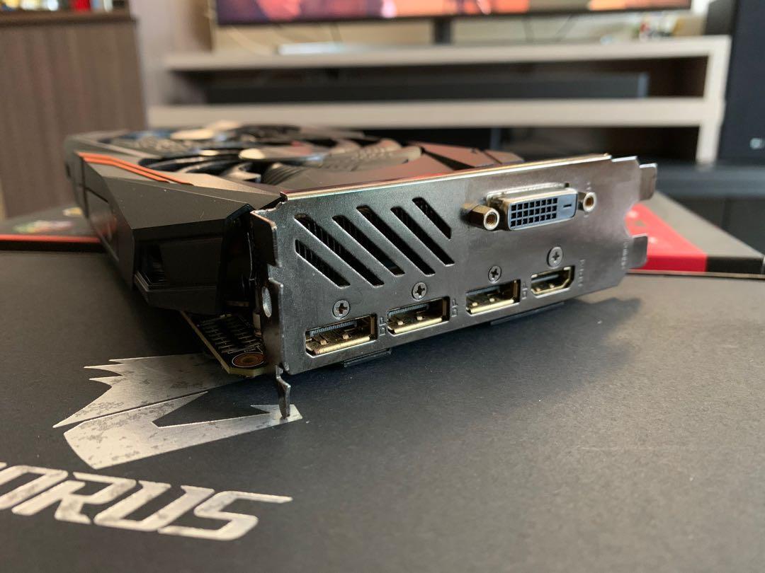RX 580 8Gb Aorus gigabyte, Computers & Tech, Parts & Accessories ...