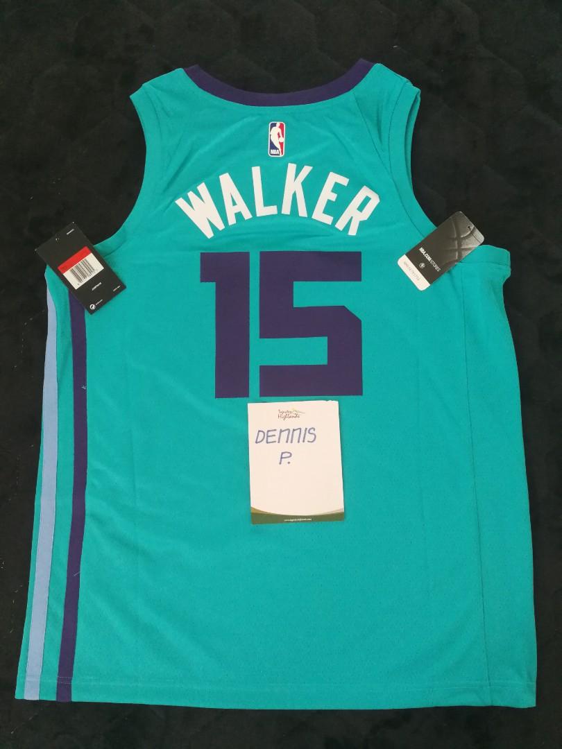 Authentic Jordan Nike Swingman NBA jersey Charlotte Hornets Kemba Walker Boston Celtics