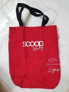Scoop Totebag / Tas Kain Kanvas