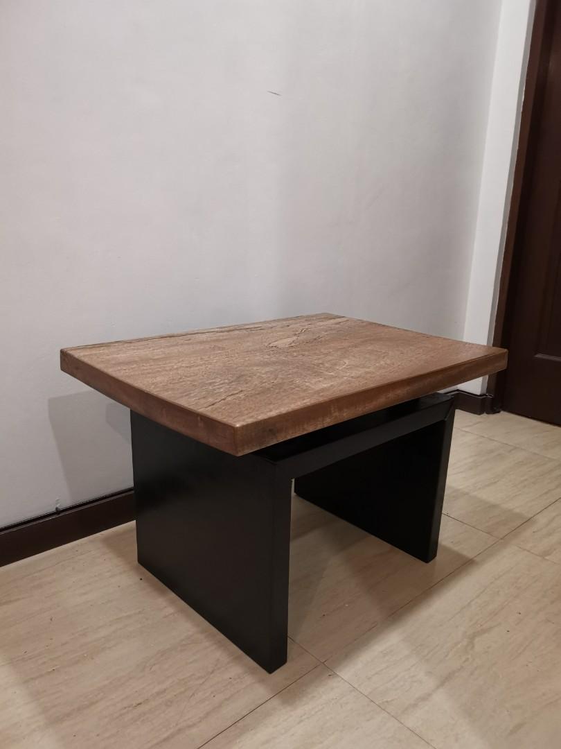 Solid Wood Center Table Home Furniture Furniture Fixtures Tables Chairs On Carousell