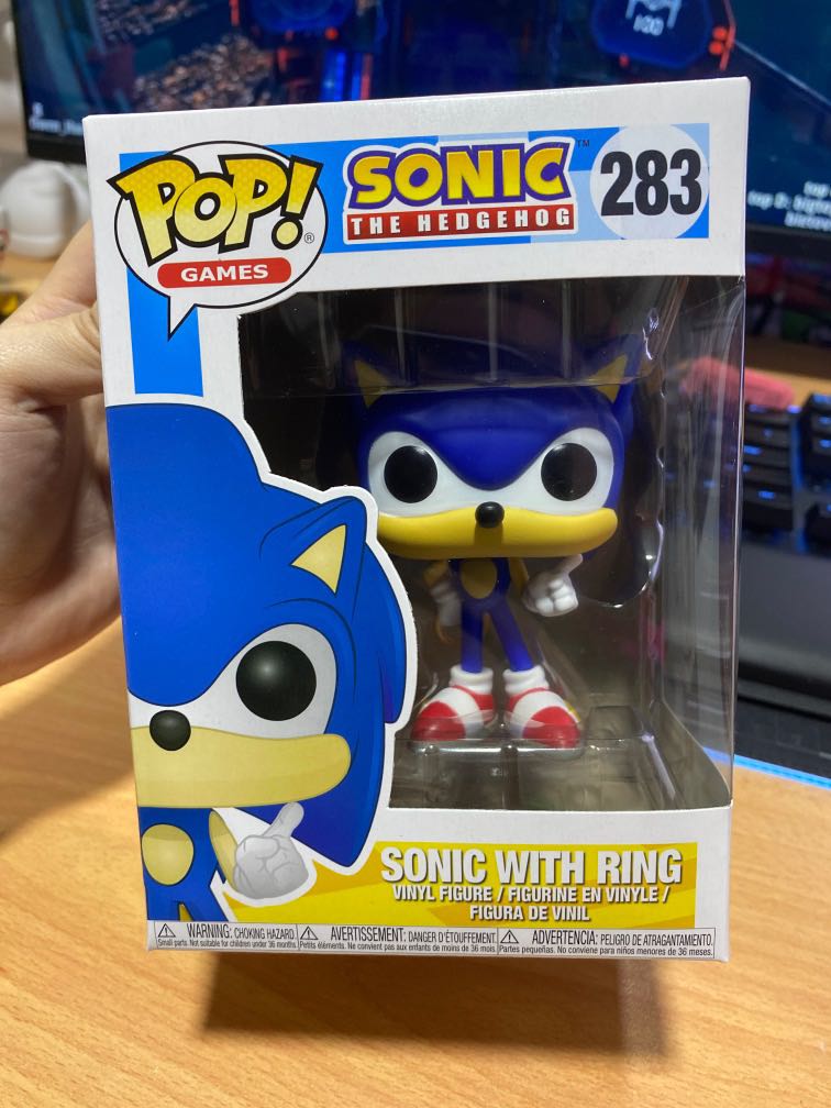 Sonic with sales ring funko pop