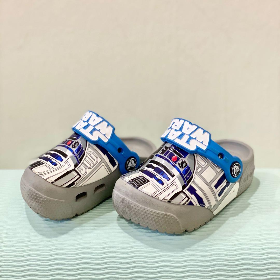 Rare Star Wars R2D2 Crocs Slip In Babies Kids Babies Kids