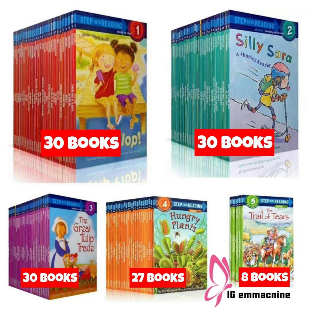 Step Into Reading Books Level 1 5 Hobbies Toys Books Magazines Assessment Books On Carousell