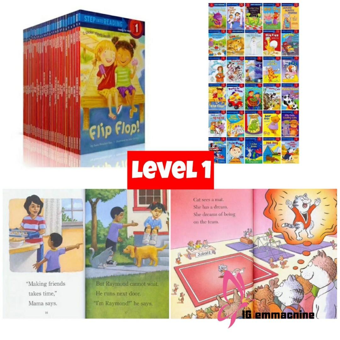 Step Into Reading Books Level 1 5 Hobbies Toys Books Magazines Assessment Books On Carousell