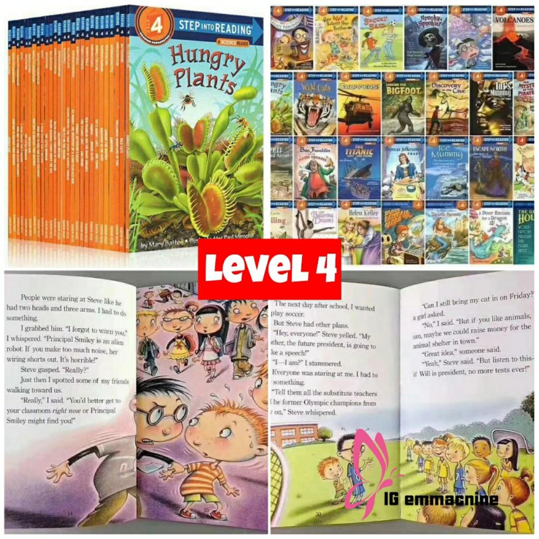 Step Into Reading Books Level 1 5 Hobbies Toys Books Magazines Assessment Books On Carousell