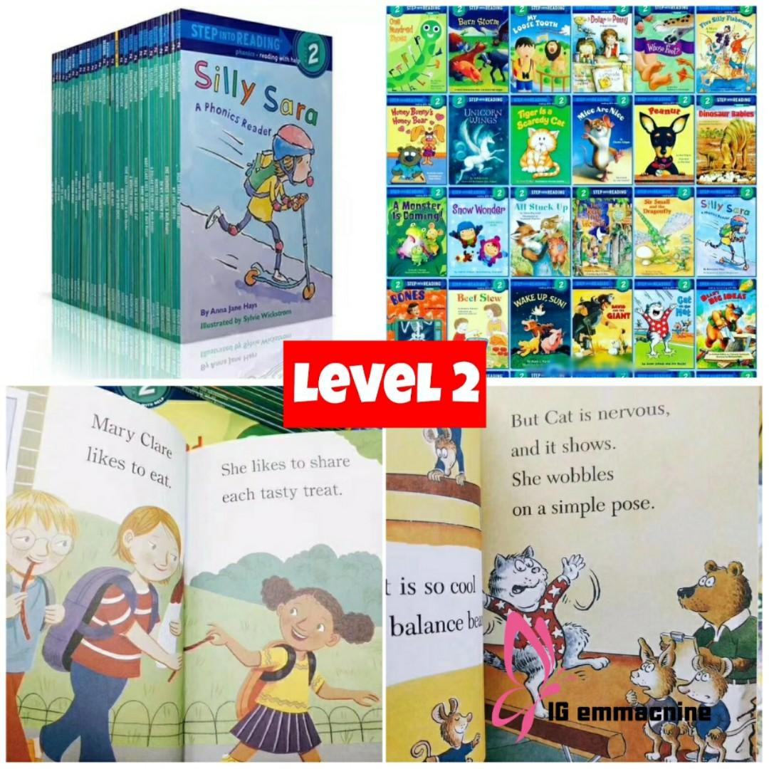 Step Into Reading Books Level 1 5 Hobbies Toys Books Magazines Assessment Books On Carousell