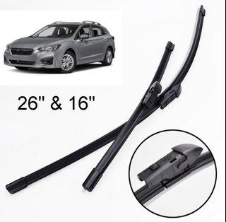 Subaru Impreza 2017 onwards Front Windscreen Wiper Kit
