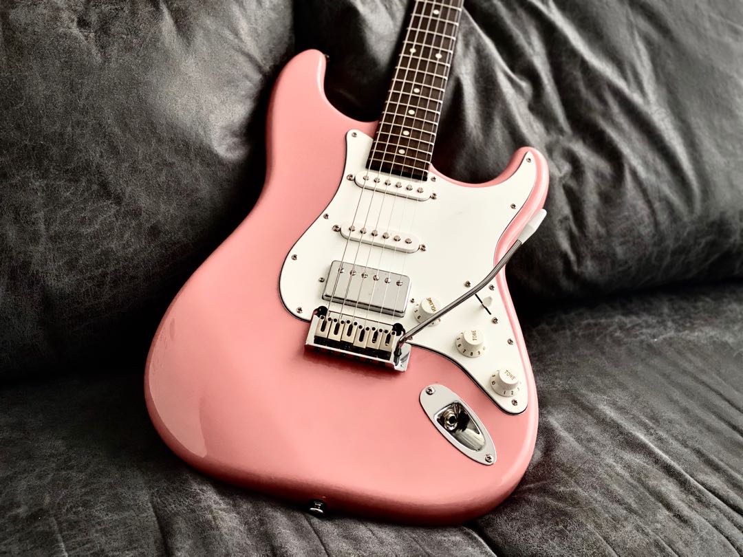 Superstrat Project Shell Pink HSS Not Suhr Gibson Fender Ibanez