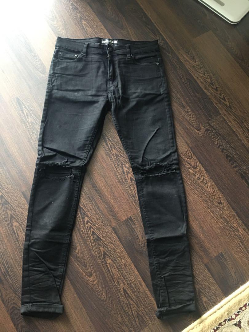 supply and demand ripped jeans
