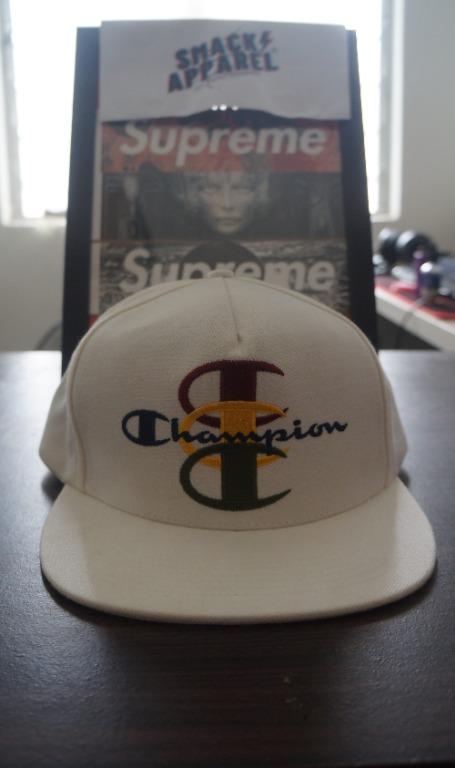 supreme x champion cap