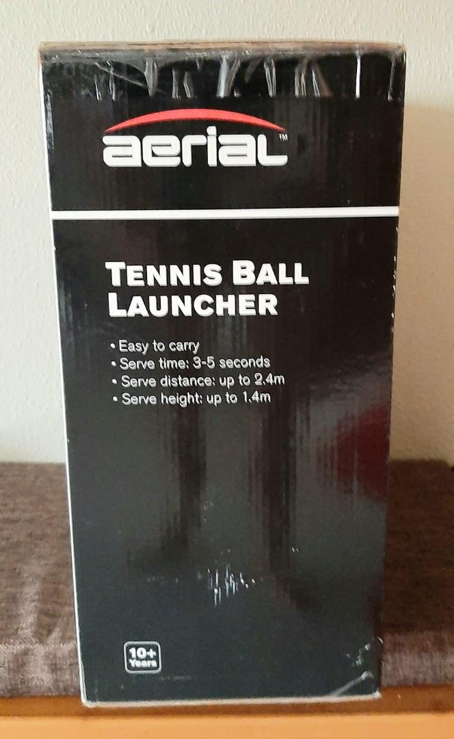 Aerial tennis ball launcher store