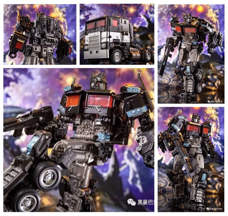 Transformers Aoyi Mech Deformation Black Mamba H6001 4b Dark Commander Aka Ko Studio Series Ss 38 Black Optimus Nemesis Prime Misb Plus One Free Deception Dry Decal Sheet Hobbies Toys Toys