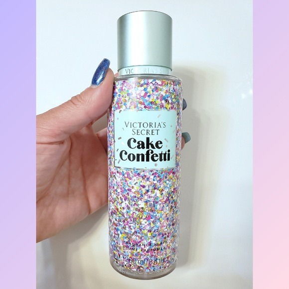 VICTORIA SECRET CAKE CONFETTI BODY MIST 250ML, Beauty & Personal Care