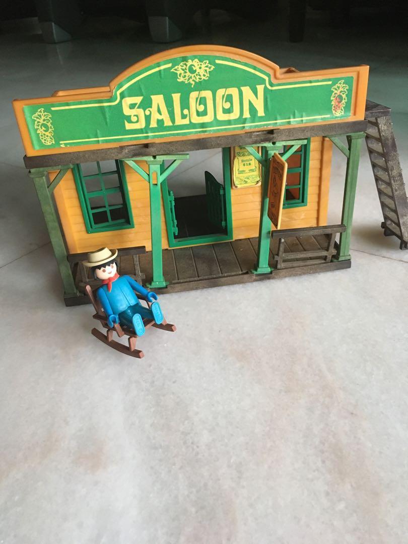 Vintage Playmobil- Saloon, Hobbies & Toys, Toys on