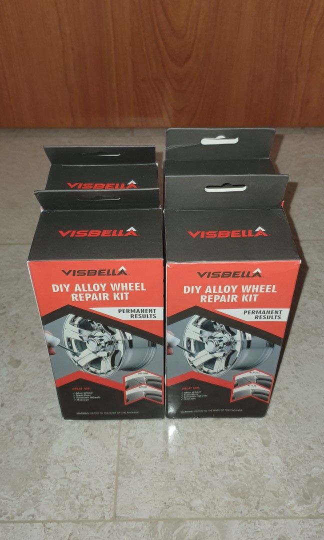 VISBELLA DIY ALLOY WHEEL REPAIR KIT, Car Accessories, Tyres & Rims on