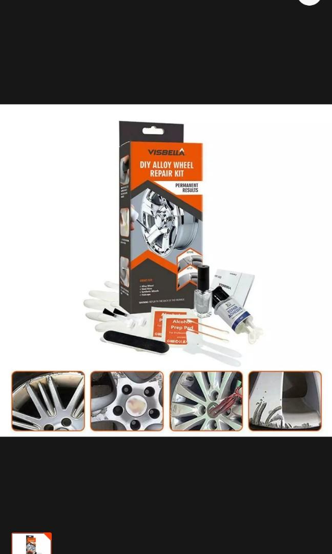 VISBELLA DIY ALLOY WHEEL REPAIR KIT, Car Accessories, Tyres & Rims on
