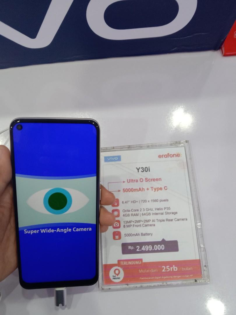 Vivo Y30i Ram 4 64gb Telepon Seluler Tablet Ponsel Android Lainnya Di Carousell