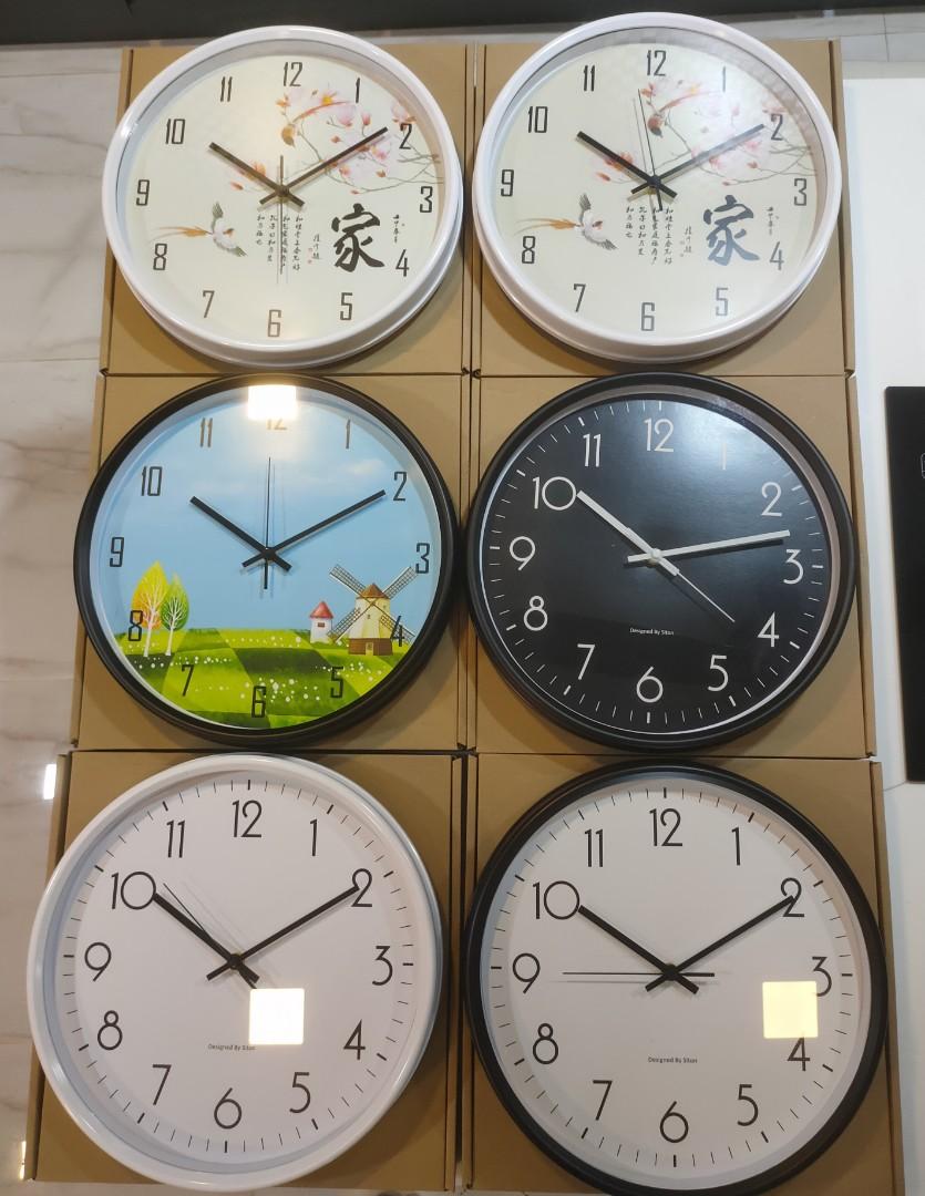Wall Clock (Category: Clocks) located in Singapore. Submitted by wownmiaosupply (Listing ID 1031808489, Image 1). Description: Wall Clock For Living Room Nice & Simple Size 35mm Free Battery Free Delivery.