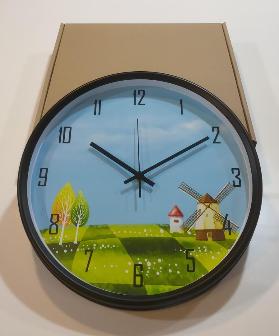 Wall Clock (Category: Clocks) located in Singapore. Submitted by wownmiaosupply (Listing ID 1031808489, Image 3). Description: Wall Clock For Living Room Nice & Simple Size 35mm Free Battery Free Delivery.