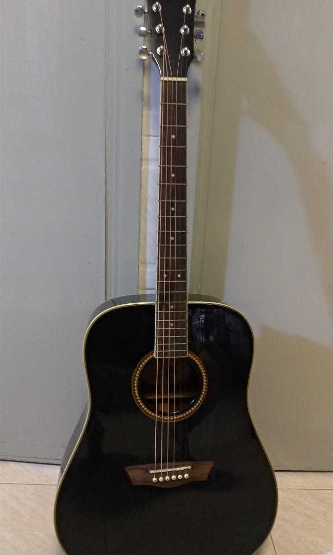 Washburn D10SB acoustic guitar