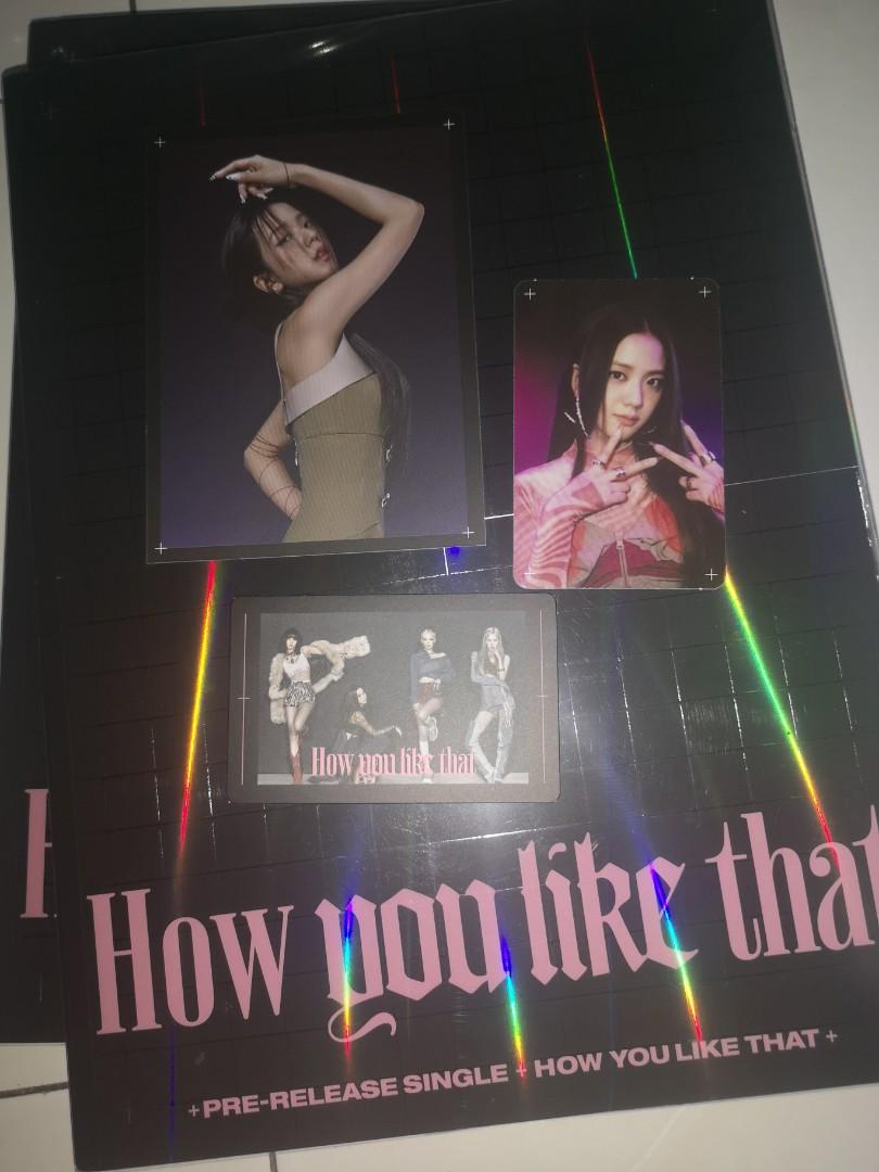 Wts Blackpink How You Like That Album Jisoo Photocard And Postcard K Wave On Carousell