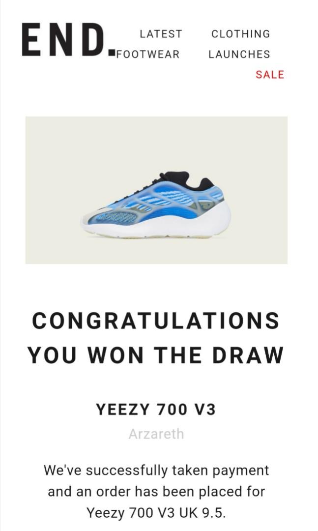 Adidas Yeezy QNTM Barium UK 11 Brand New with.