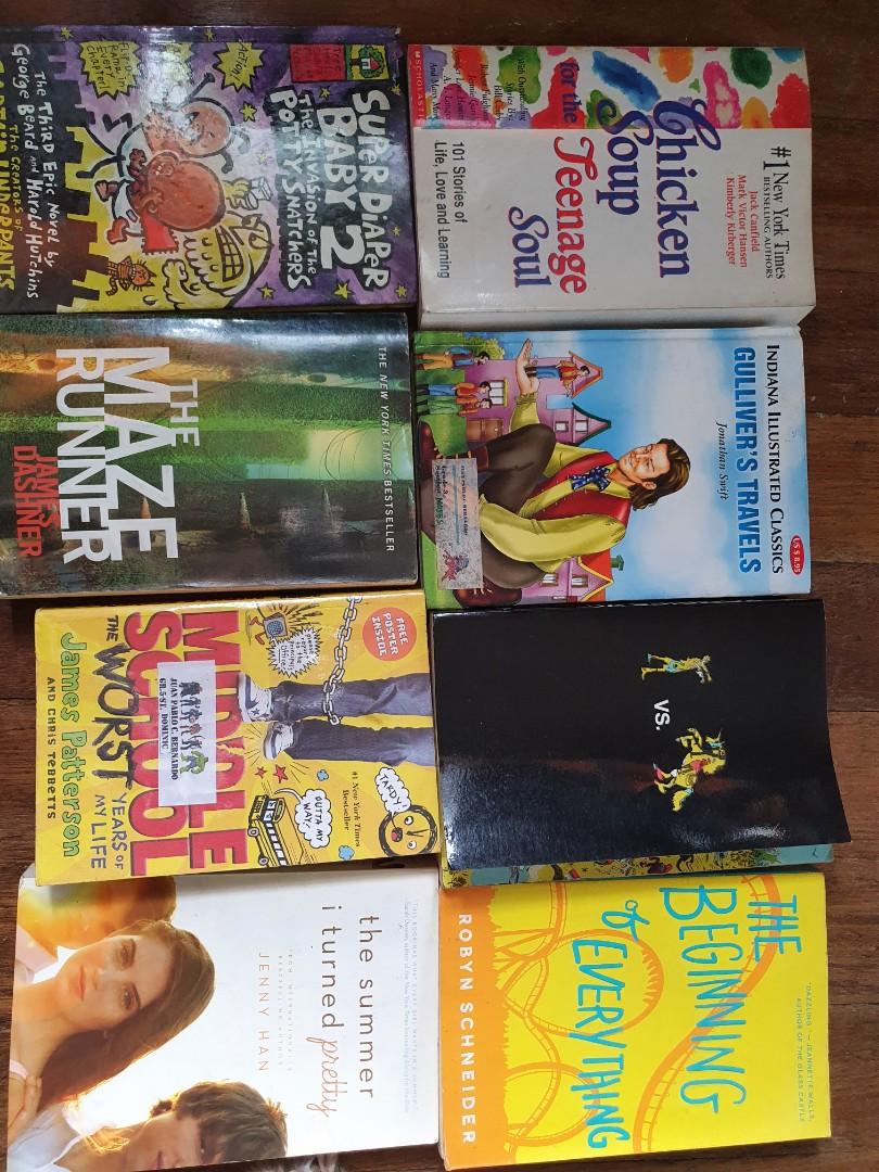 Young Adult Books (Category: Storybooks) located in Paranaque City. Submitted by b.zarie (Listing ID 1031671576, Image 2). Description: P100.00 per book Take all for P550.00.