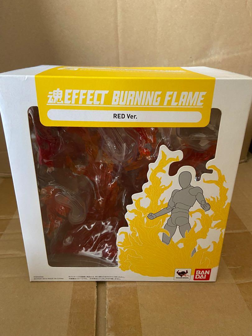 全新原裝行版Bandai 魂effect burning flame red ver. 紅火焰特效