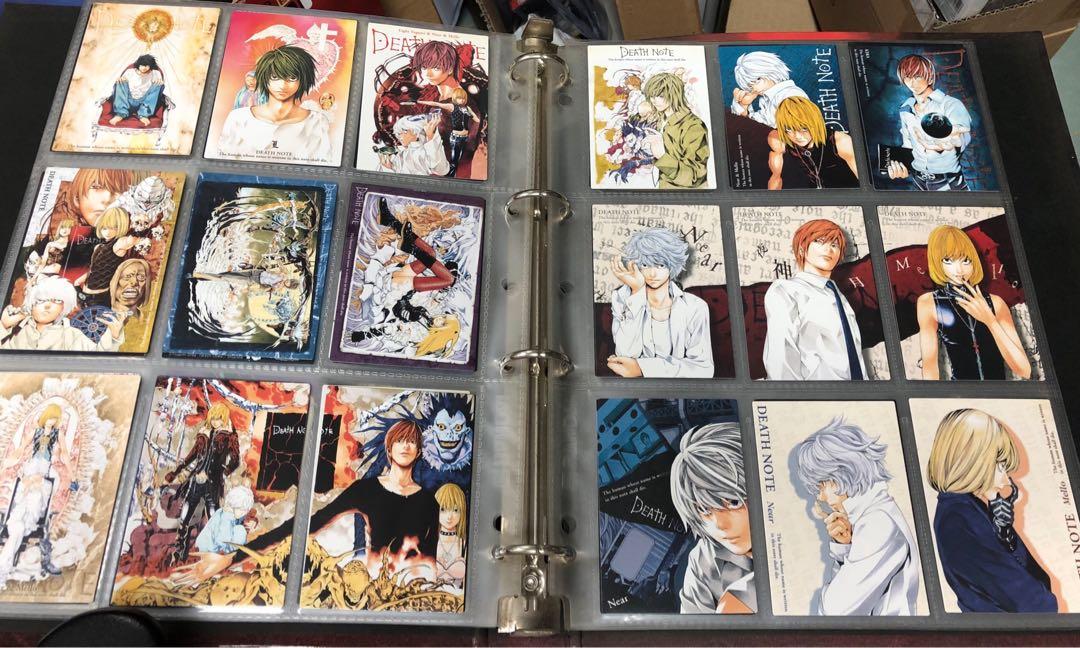 死亡筆記卡Death Note Trading Card Special Edition 連特別卡55 張, 興趣及遊戲, 玩具& 遊戲類-  Carousell
