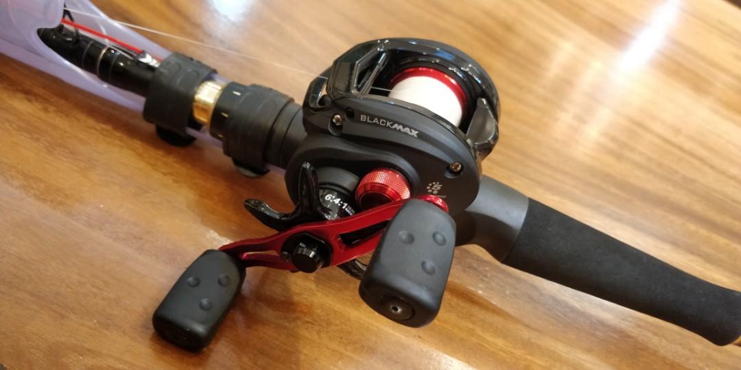 Abu Garcia Black Max 3 + Kastking Black Hawk 2 casting combo