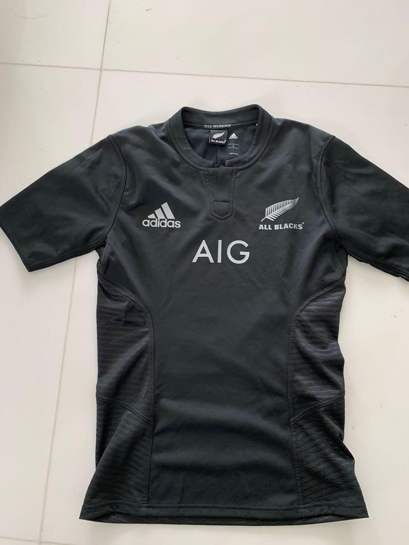 Adidas All Blacks Shirt Sports Sports Apparel On Carousell