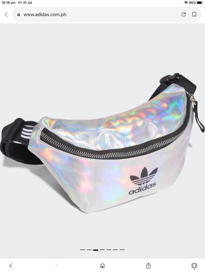 adidas metallic bag