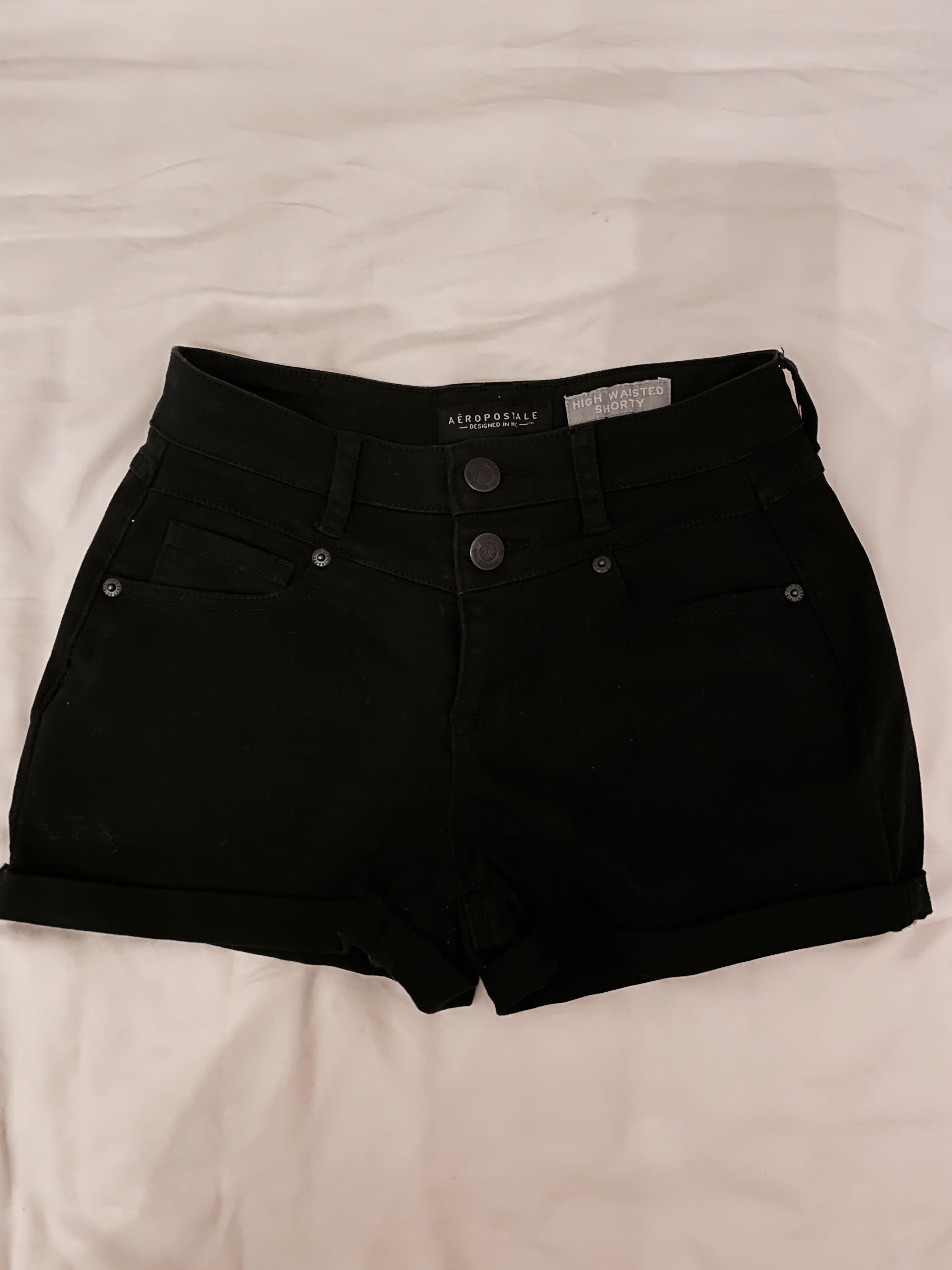 Aeropostale black shorts top