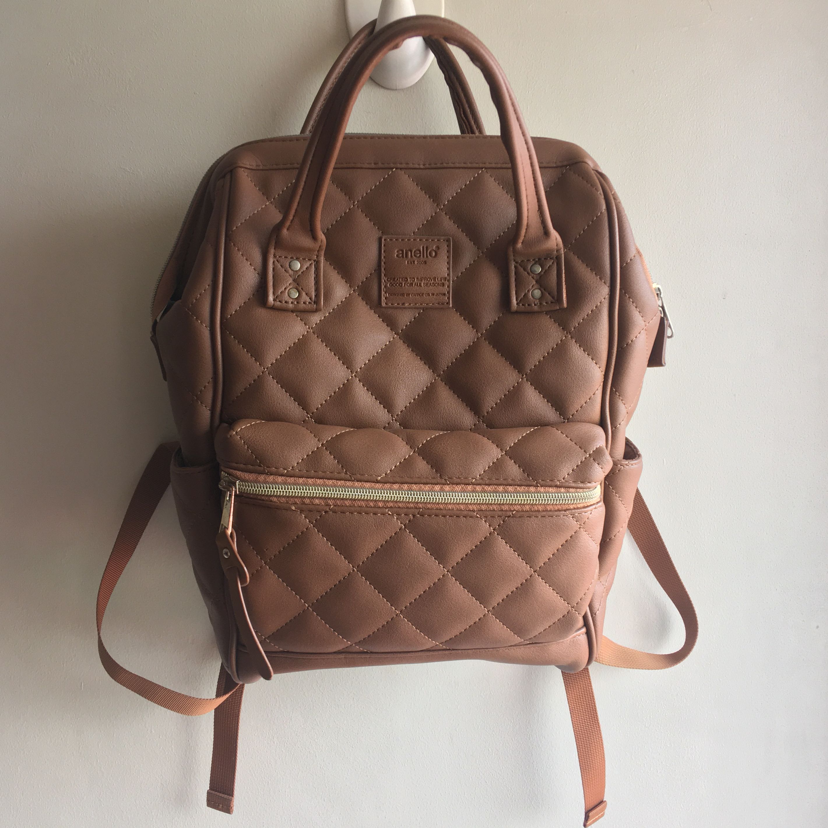 Anello quilting 2025 mini backpack