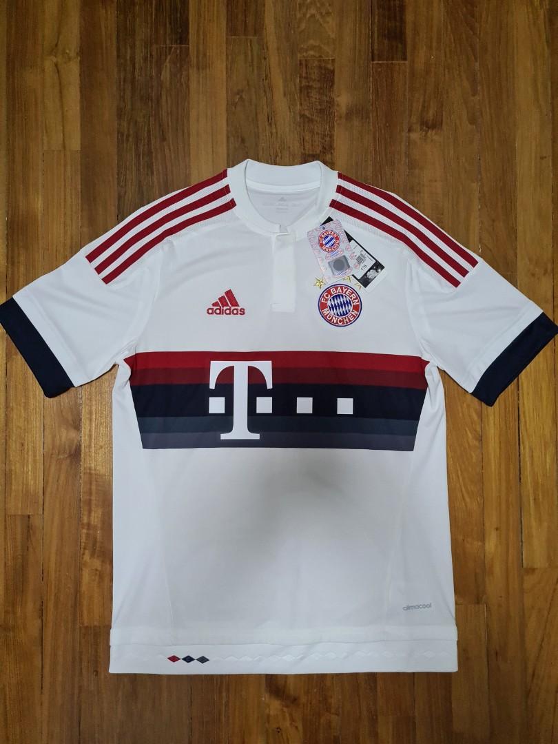 Authentic Bayern Munich 2015 2016 Away Jersey Men S Fashion Clothes Tops On Carousell